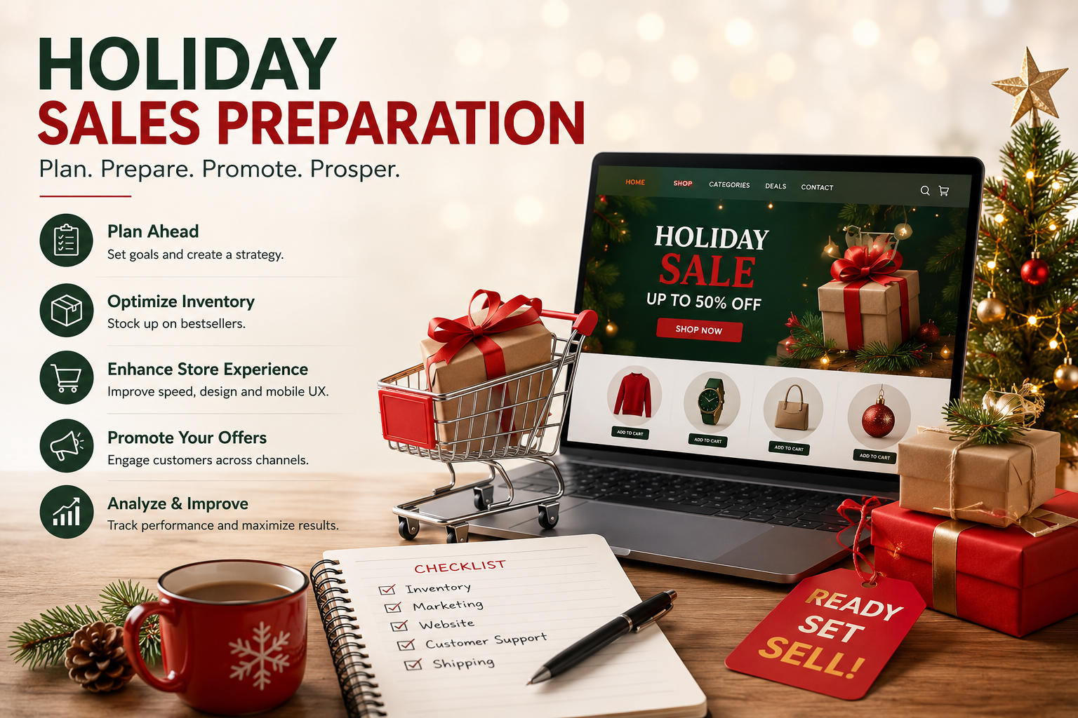 Holiday Sales Preparation
